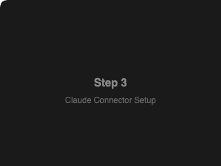 Add Custom Connector